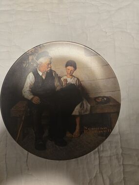 Norman Rockwell Collector Plate - The Lighthouse Keeper's Daughter